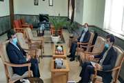 دیدار دکتر مهدی رفیعی مدیر کل دامپزشکی استان قم با معاون سیاسی امنیتی استانداری قم