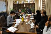 جلسه کمیته داخلی ارتقای کیفیت بهداشتی شیر خام