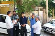 بازدید مشترک مدیر کل و ریاست سازمان بسیج جامعه کشاورزی از روستای انجیله