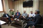  جلسه معارفه مهندس ناصری کارشناس جدید بودجه اداره کل دامپزشکی استان قم در سازمان مدیریت و برنامه ریزی