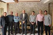 دیدار مدیرکل دامپزشکی استان با همکار بازنشسته ، جناب آقای مهندس سید محسن خداشناس 