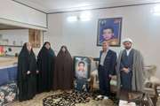 بازدید و تجلیل از مادر گرانقدر شهید والامقام دوران دفاع مقدس رضا صفا 