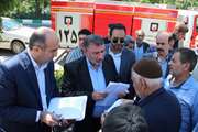 حضور ریاست سازمان دامپزشکی و مدیرکل در نشست صمیمی با بهره برداران  