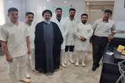 بازدید مسئـول دفتـر نمایندگی ولی فقیـه اداره کل دامپـزشکی از کشتارگاه های دام و طیور استان